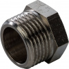 Заглушка резьбовая латунная STOUT никель 3/8" Н