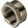 Футорка резьбовая латунная STOUT никель 11/2"x11/4" ВН