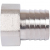 Штуцер резьбовой латунный STOUT никель 1"x30мм В