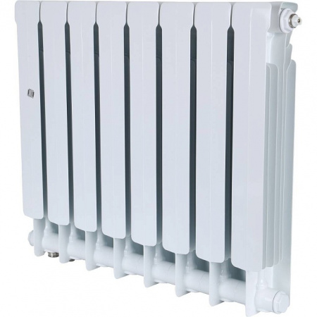 Радиатор биметаллический STOUT SPACE 500х8 секций, нижнее правое подключение