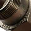 Американка ПРЯМАЯ резьбовая латунная (с прокладкой o-ring) STOUT никель 11/2" ВН