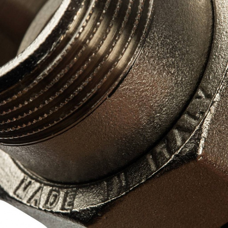 Американка ПРЯМАЯ резьбовая латунная (с прокладкой o-ring) STOUT никель 11/2" ВН