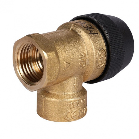 Клапан предохранительный для отопления STOUT 1/2"x1/2" (6 бар) (487.160)