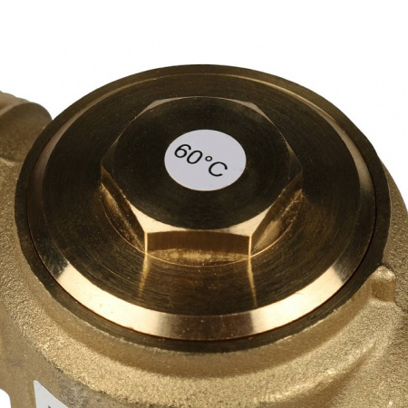 Клапан трехходовой термостатический смесительный STOUT 11/4" Н (60°С)