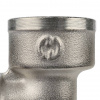 Угол резьбовой латунный STOUT никель 3/4"х1/2" В