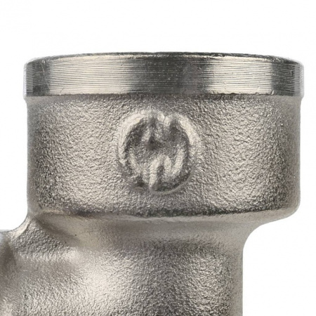 Угол резьбовой латунный STOUT никель 3/4"х1/2" В