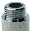 Удлинитель резьбовой латунный STOUT хром 1/2"x25мм ВН