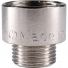 Муфта переходная резьбовая латунная STOUT никель 1/2"X3/8" ВН