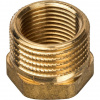 Футорка резьбовая латунная STOUT без покрытия 1/2"x3/8" ВН