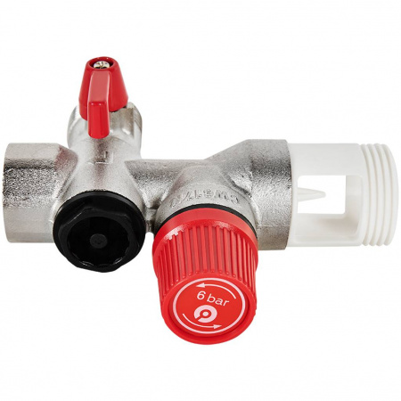 Группа безопасности для бойлера 6 бар 3/4 ROMMER