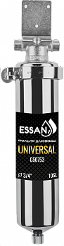 Корпус-колба фильтра из нержавейки ESSAN UNIVERSAL горячая и холодная вода 10SL,3/4" Н (ПРЕМЬЕР)