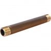 Бочонок резьбовой латунный STOUT без покрытия 1/2"x150мм