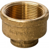 Муфта переходная резьбовая латунная STOUT без покрытия 11/2"x3/4" В