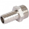 Штуцер резьбовой латунный STOUT никель 1/2"x14мм Н