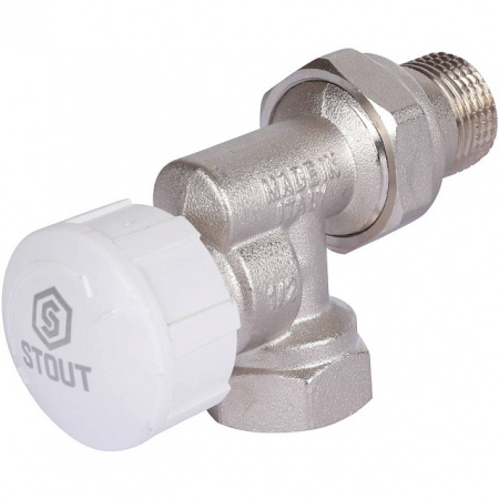 Клапан термостатический осевой STOUT 1/2"