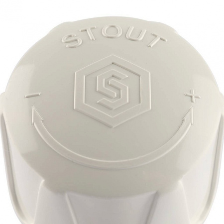 Клапан терморегулирующий угловой STOUT 1/2" ручной (SVR-2102-000015)
