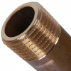 Бочонок резьбовой латунный STOUT без покрытия 1/2"x50мм