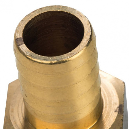 Штуцер резьбовой латунный STOUT без покрытия 3/4"x20мм В