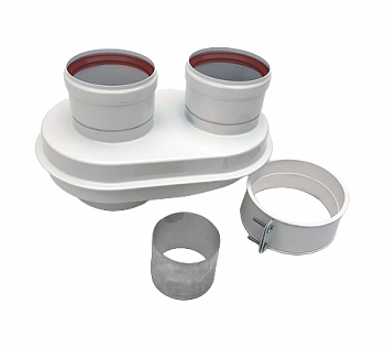 Адаптер моноблочный ESSAN 60/100-80/80 (ARISTON/CHAFFOTEAUX/MTS/VAILLANT)