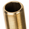 Сгон резьбовой латунный STOUT без покрытия 1/2"x150мм