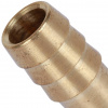 Штуцер резьбовой латунный STOUT без покрытия 1/4"x10мм Н