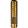 Сгон резьбовой латунный STOUT без покрытия 1/2"x150мм