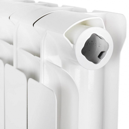 Радиатор алюминиевый STOUT BRAVO 500х4 секций, нижнее правое подключение