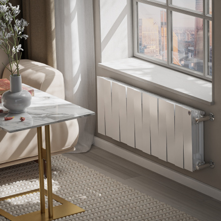 Радиатор биметаллический ROYAL THERMO PIANOFORTE BIANCO TRAFFICO 300x12 секций