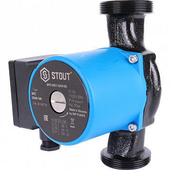 Насос циркуляционный STOUT 32/40 180