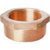Футорка резьбовая латунная STOUT без покрытия 21/2"x2" ВН