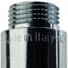 Удлинитель резьбовой латунный STOUT хром 1/2"x30мм ВН