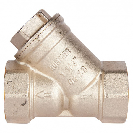 Фильтр грубой очистки косой 500 мкр. 11/4"  ROMMER