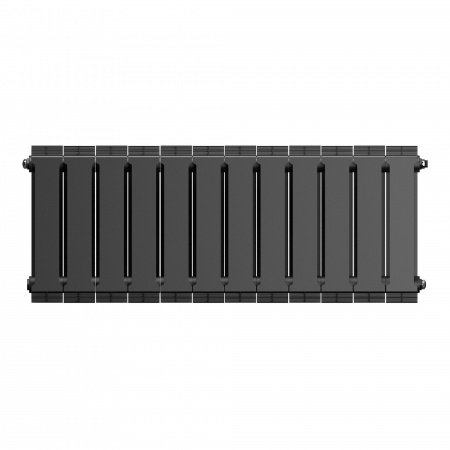Радиатор биметаллический ROYAL THERMO PIANOFORTE NOIR SABLE 300x12 секций, чёрный