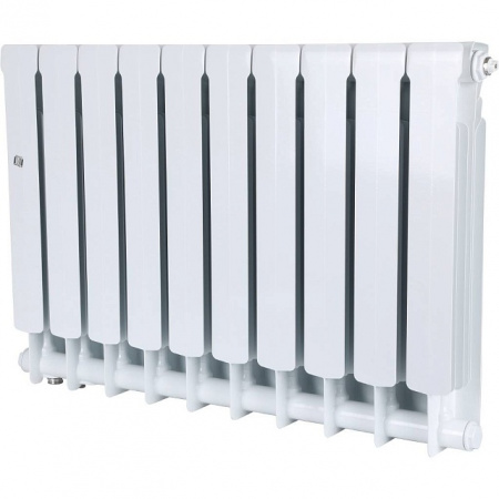 Радиатор биметаллический STOUT SPACE 500х10 секций, нижнее правое подключение