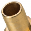 Штуцер резьбовой латунный STOUT без покрытия 1/2"x18мм В