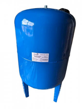 Гидроаккумулятор для воды ESSAN GIDRACH-PRO вертикальный 100 л, 1" Н, синий, проходной