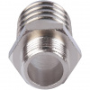Штуцер резьбовой латунный STOUT никель 1/2"x25мм Н