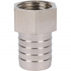 Штуцер резьбовой латунный STOUT никель 1/2"x20мм В